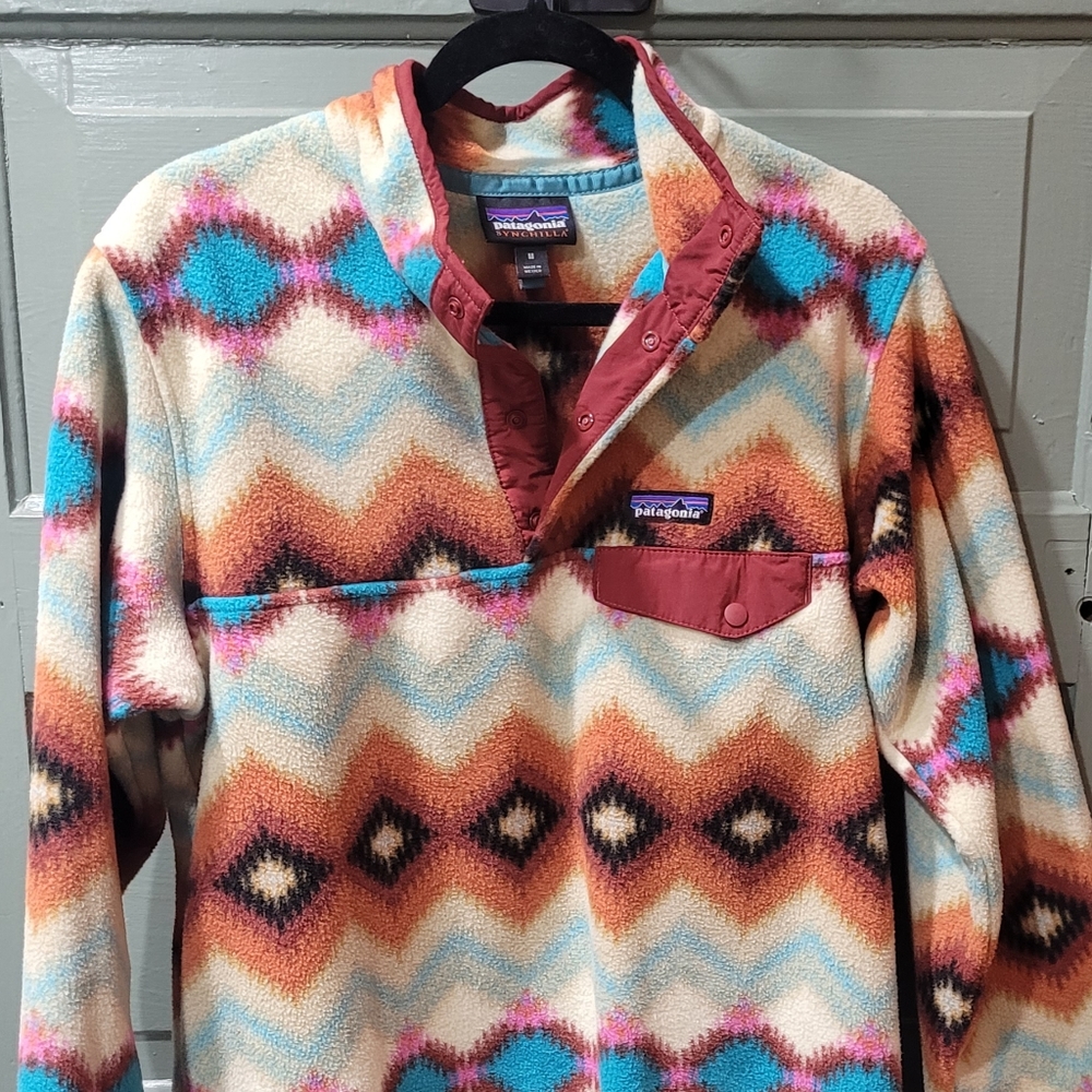 Patagonia Synchilla Timber Twist- Women's M